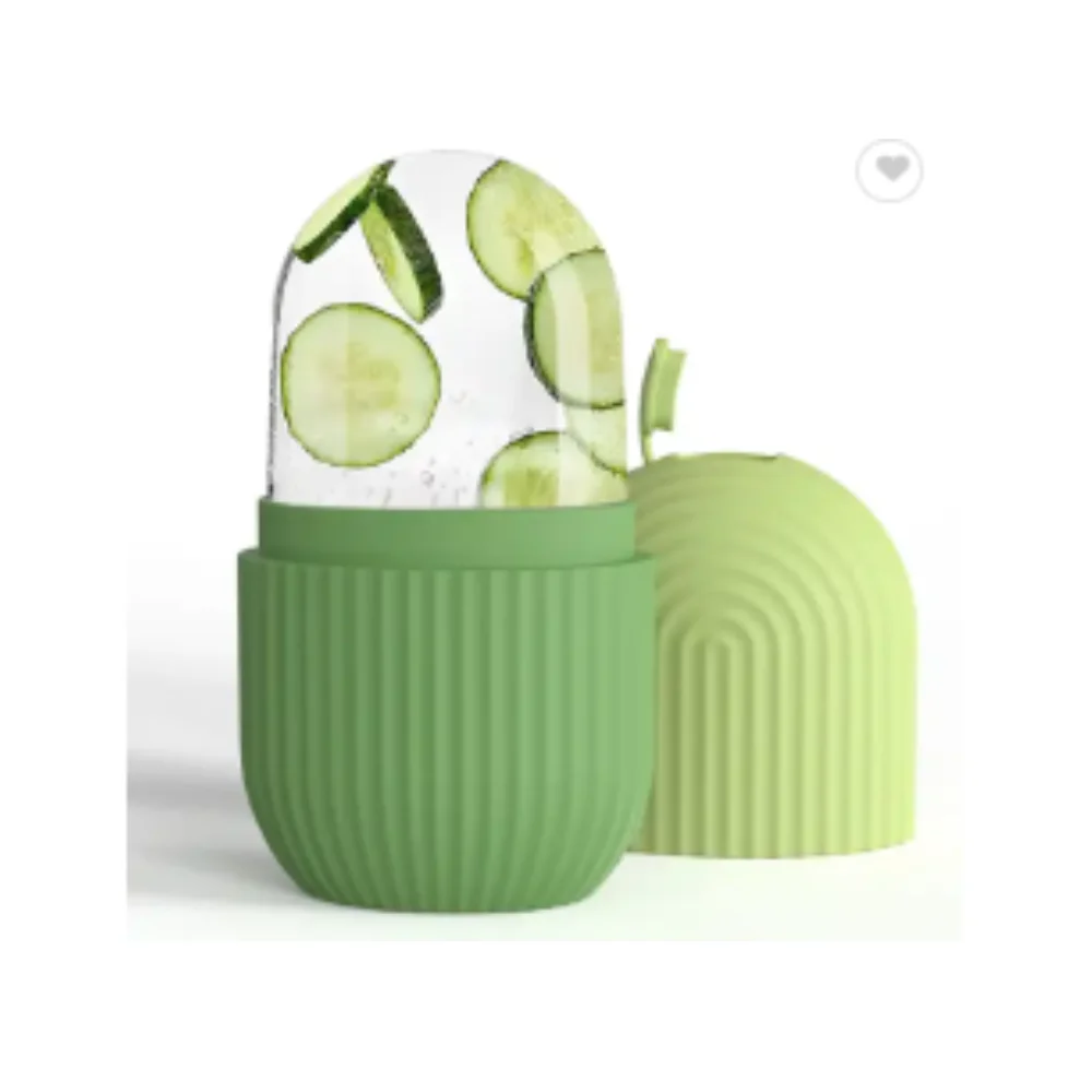Rouleau de glace pour le visage en silicone