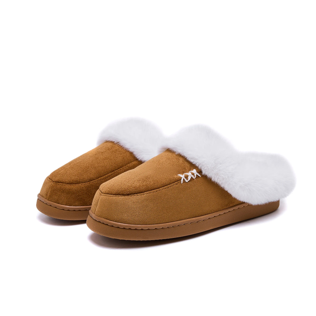 Chaussons femme moelleux à mémoire de forme
