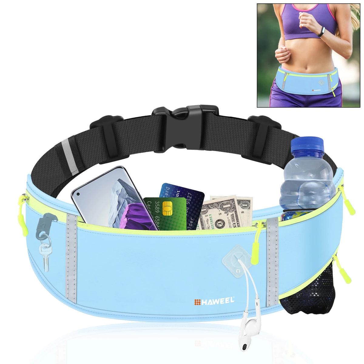 Ceinture de running porte-téléphone
