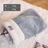 Sac de couchage douillet pour chat – lit grotte chaud en peluche