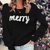 Pull femme col rond en maille chaude – coupe ample