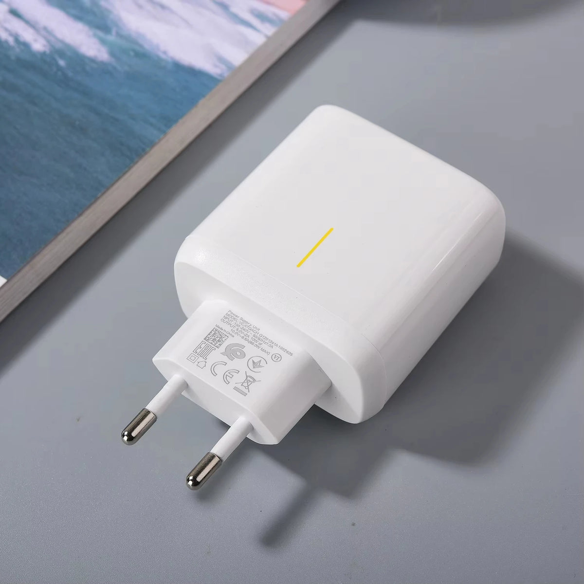 Chargeur secteur USB-C 20 W charge rapide – prise européenne