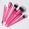 Set de 10 pinceaux de maquillage professionnels