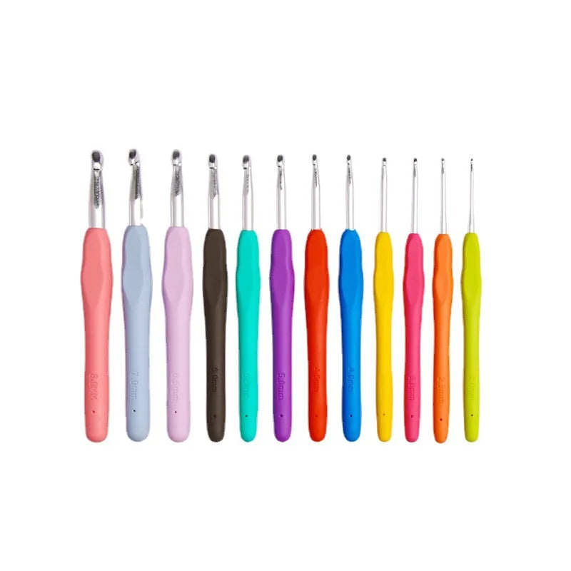Kit de 12 crochets ergonomiques avec trousse