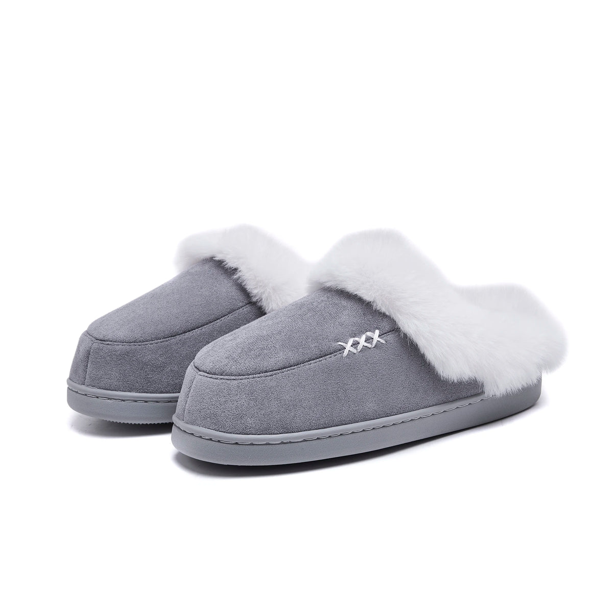 Chaussons femme moelleux à mémoire de forme