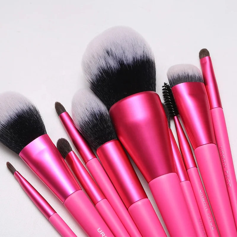 Set de 10 pinceaux de maquillage professionnels