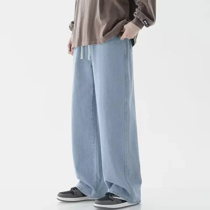 Jean large homme baggy – coupe droite ample