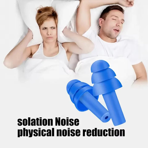 Bouchons d'oreilles en silicone réutilisables – de 1 à 25 paires