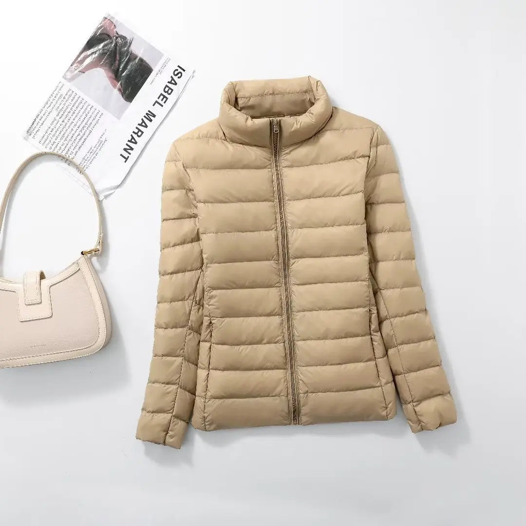 Doudoune courte femme ultra-légère et pliable – 15 coloris