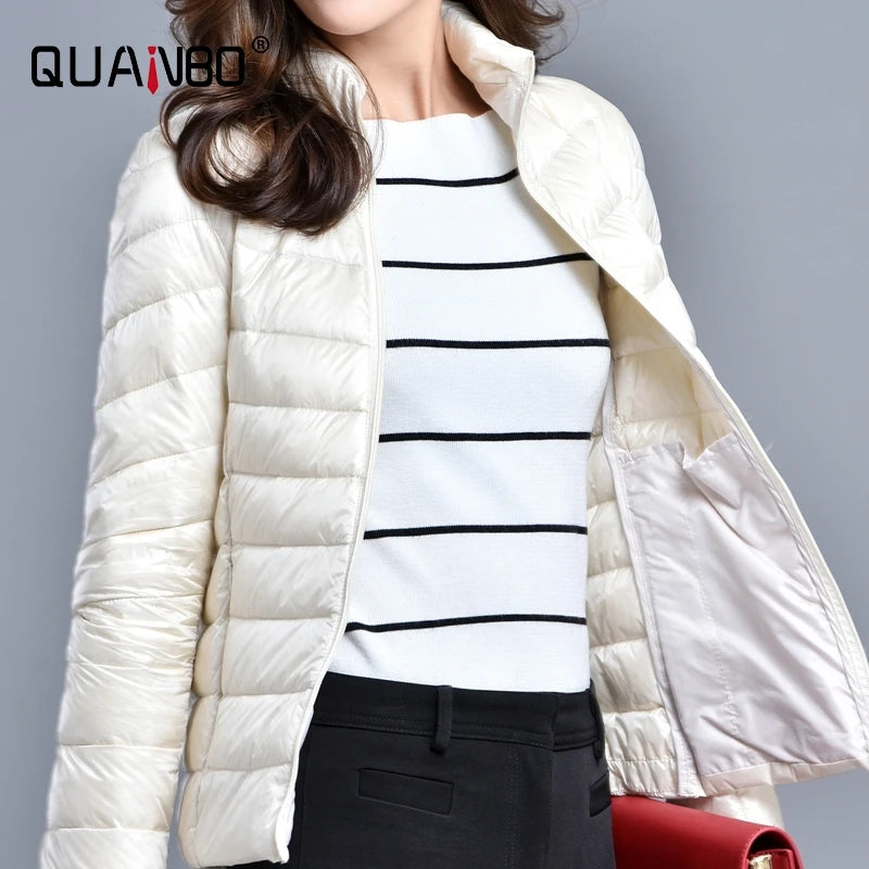 Doudoune courte femme ultra-légère et pliable – 15 coloris