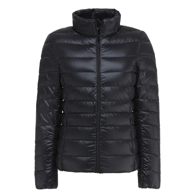 Doudoune courte femme ultra-légère et pliable – 15 coloris