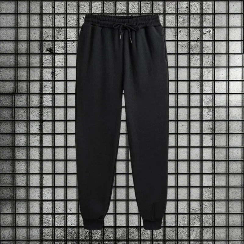 Survêtement homme 2 pièces uni – sweat zippé à capuche et jogging