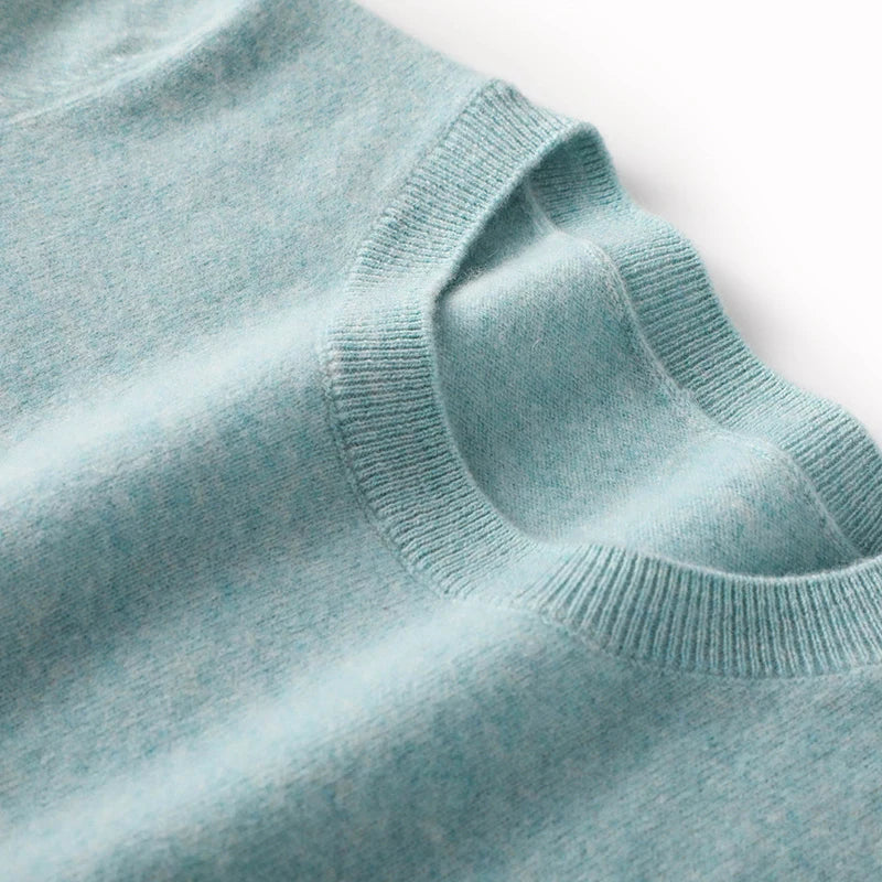 Pull femme col rond en maille fine – 13 coloris