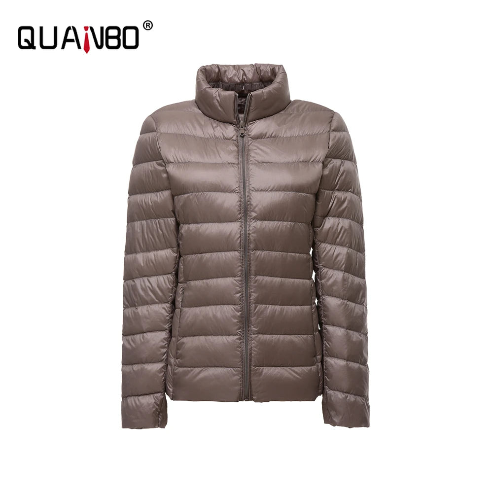 Doudoune courte femme ultra-légère et pliable – 15 coloris