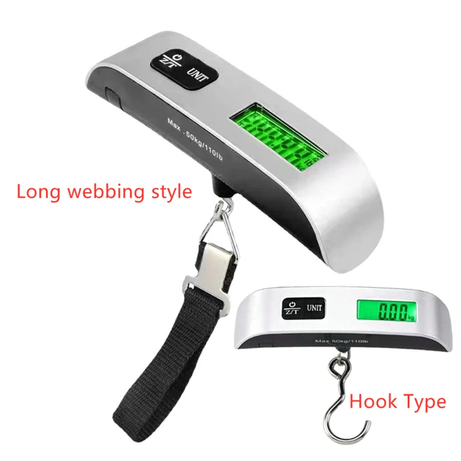 Pèse-bagage numérique jusqu'à 50 kg – écran LCD
