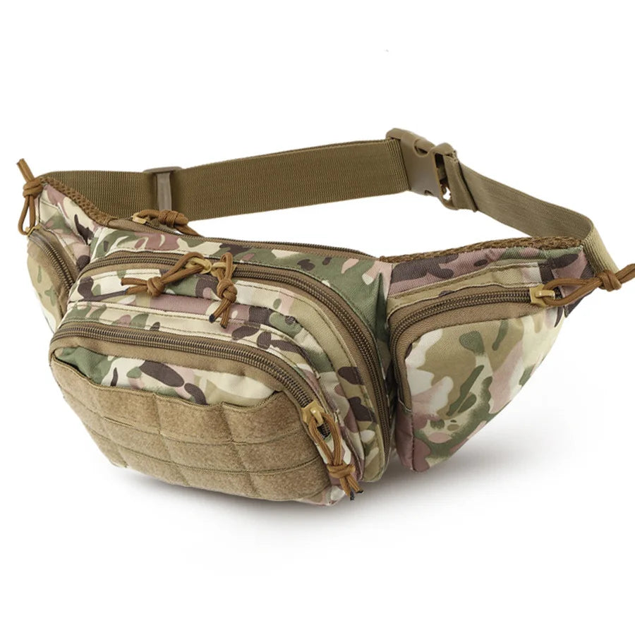 Sac banane de sport et randonnée – multi-poches, bandoulière réglable