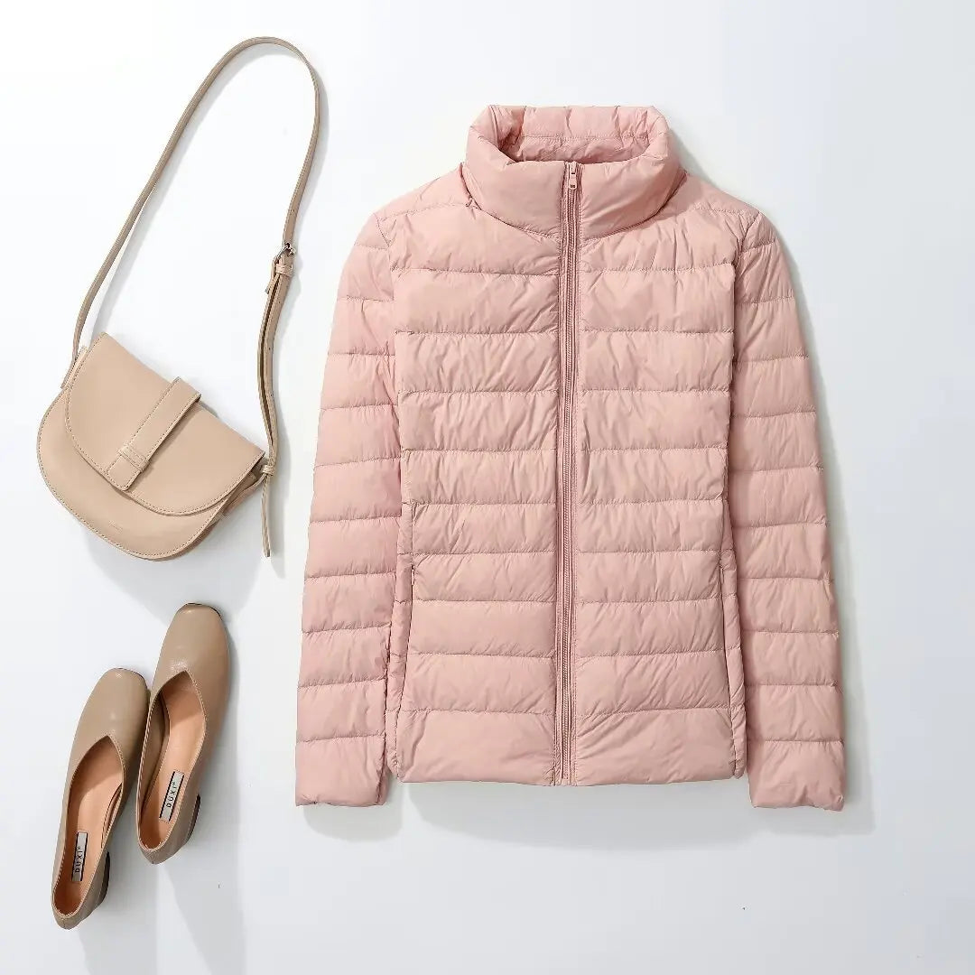 Doudoune courte femme ultra-légère et pliable – 15 coloris