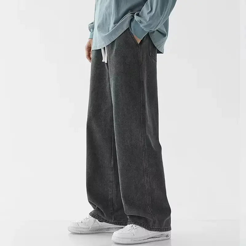 Jean large homme baggy – coupe droite ample