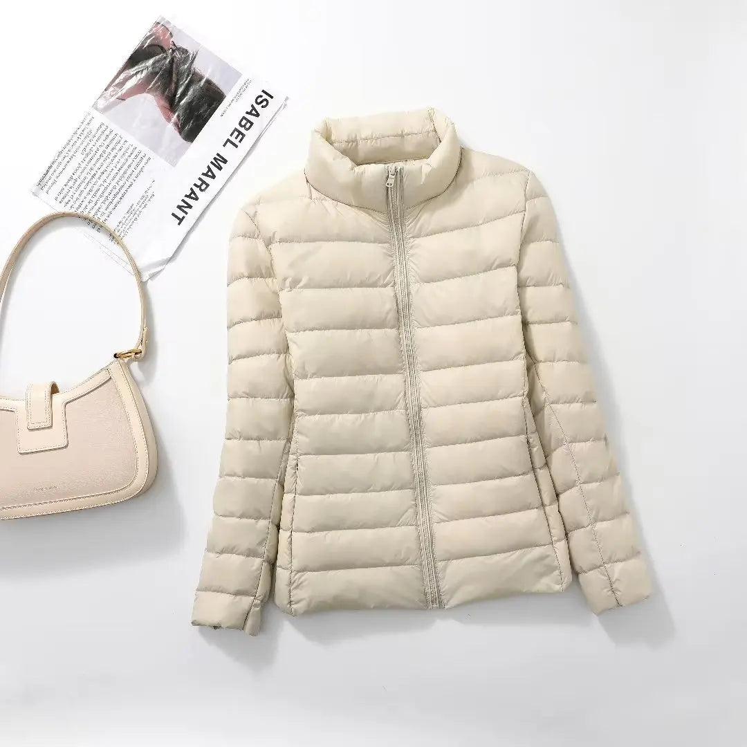 Doudoune courte femme ultra-légère et pliable – 15 coloris
