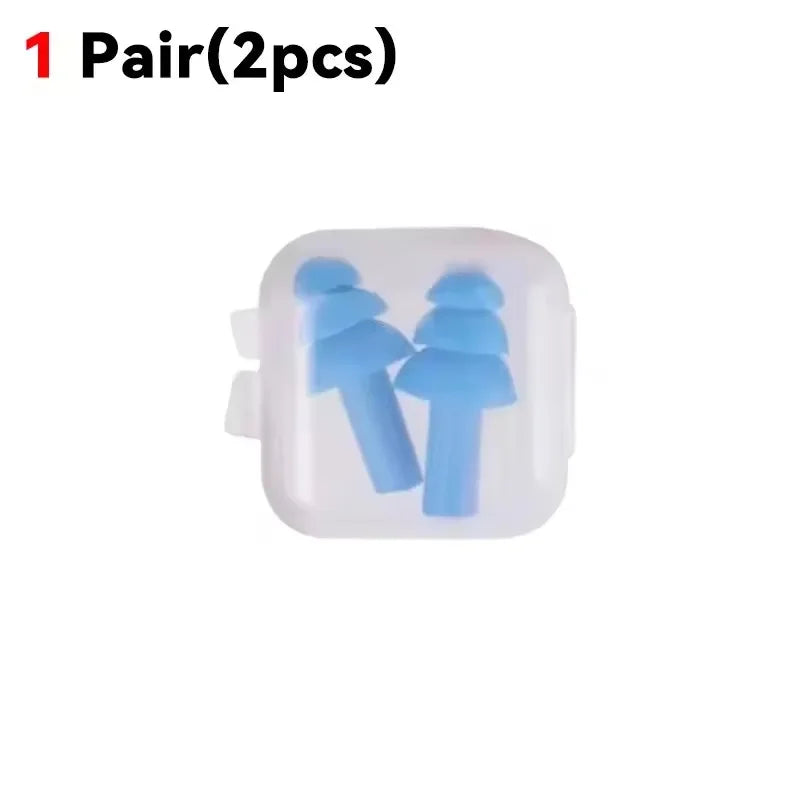 Bouchons d'oreilles en silicone réutilisables – de 1 à 25 paires