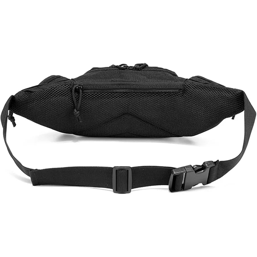 Sac banane de sport et randonnée – multi-poches, bandoulière réglable