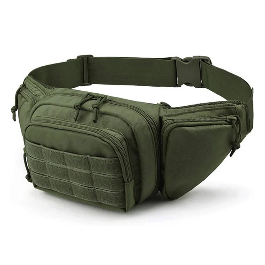 Sac banane de sport et randonnée – multi-poches, bandoulière réglable