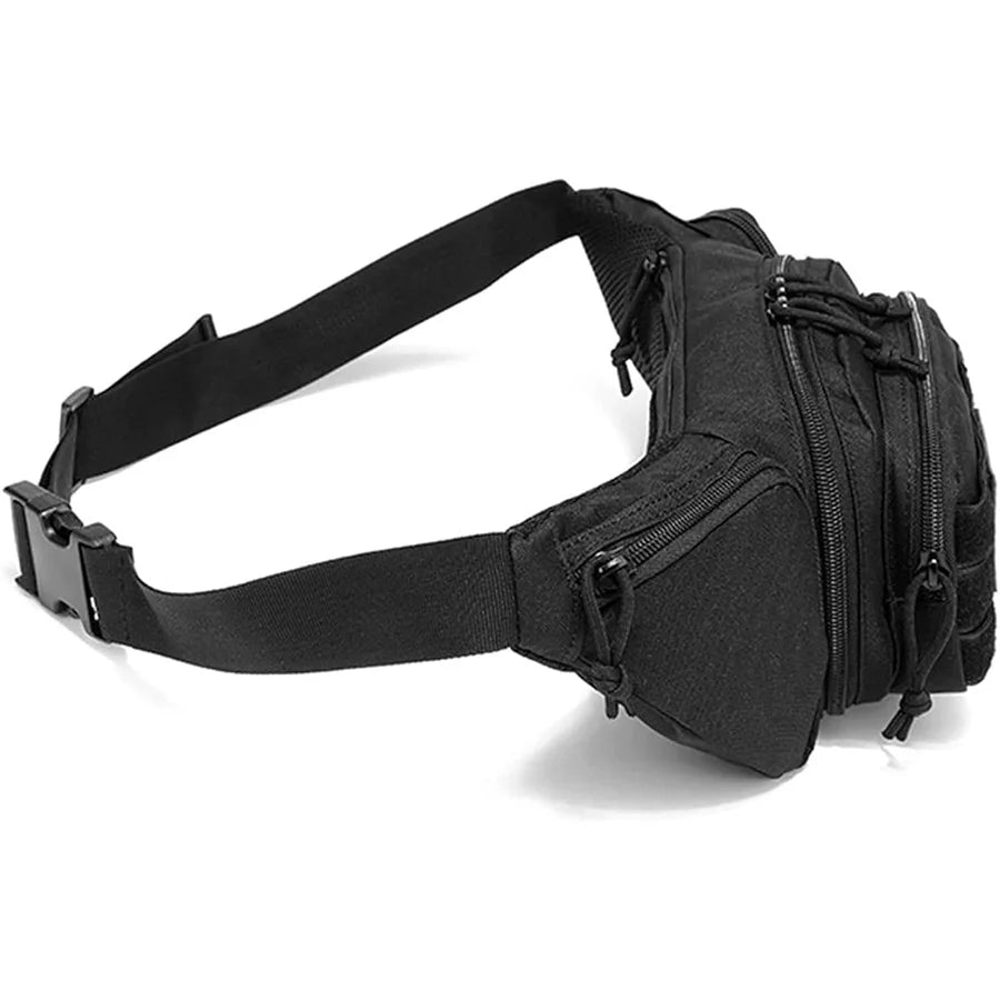Sac banane de sport et randonnée – multi-poches, bandoulière réglable