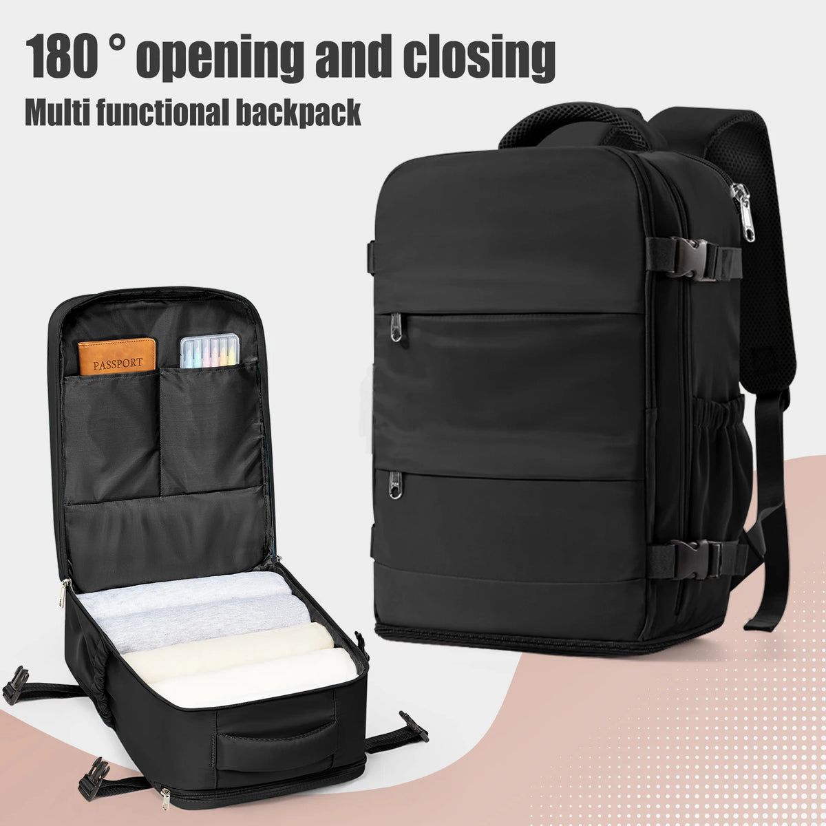Sac à dos cabine 40 × 30 × 20 cm – bagage à main sans supplément