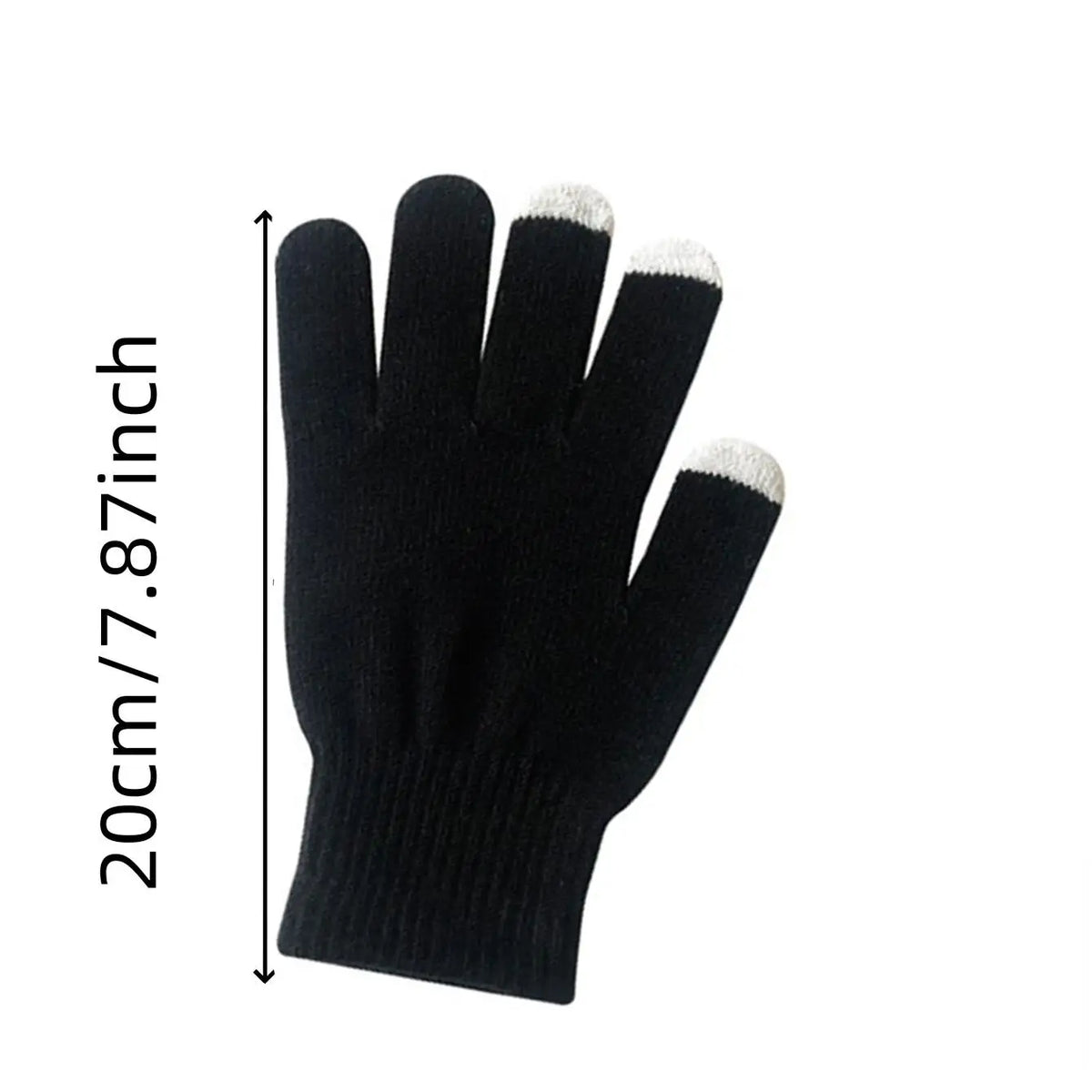 Ensemble d'hiver 4 pièces : bonnet, cache-cou, cache-oreilles et gants – doublure velours