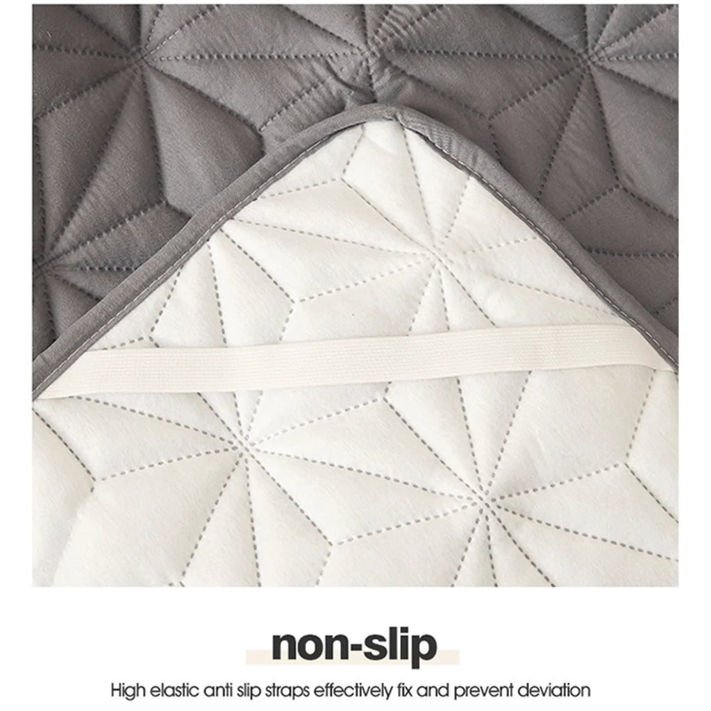 Protège-matelas imperméable matelassé – bande élastique, 14 tailles