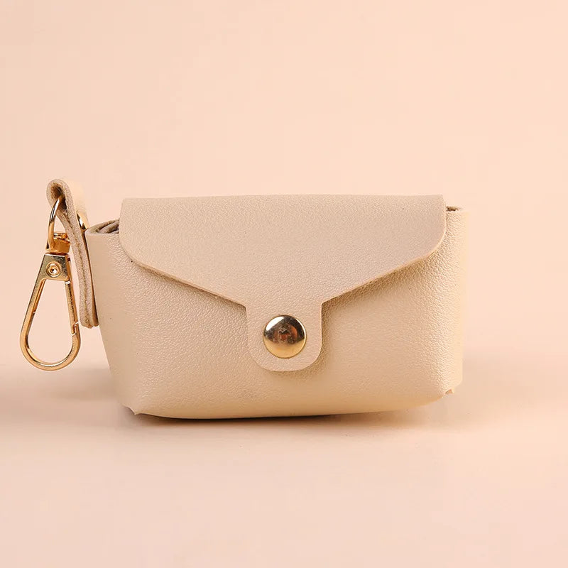 Distributeur de sacs à déjections pour chien – attache en cuir