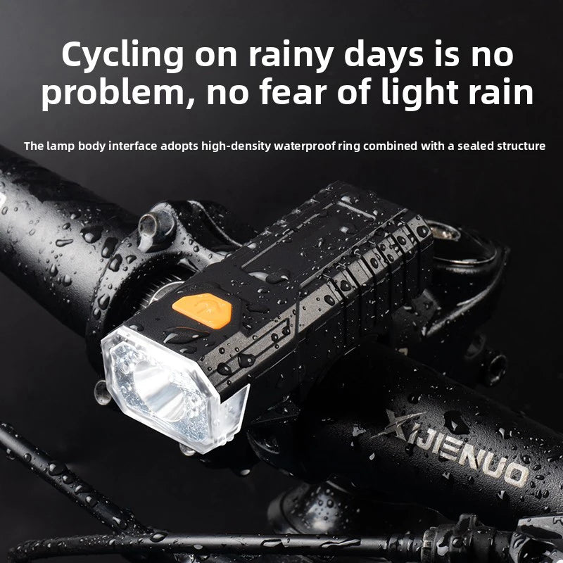 Kit éclairage vélo LED rechargeable – phare avant et feu arrière